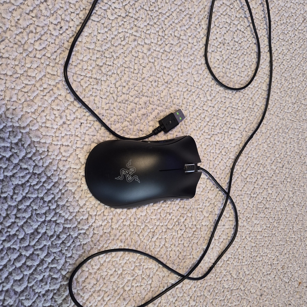 Razer DeathAdder Essential Wired Gaming Mouse RZ01-0385 Black